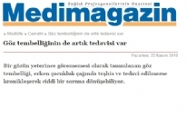 medimagazin.com.tr Göz Tembelliğinin... 22.11.2010
